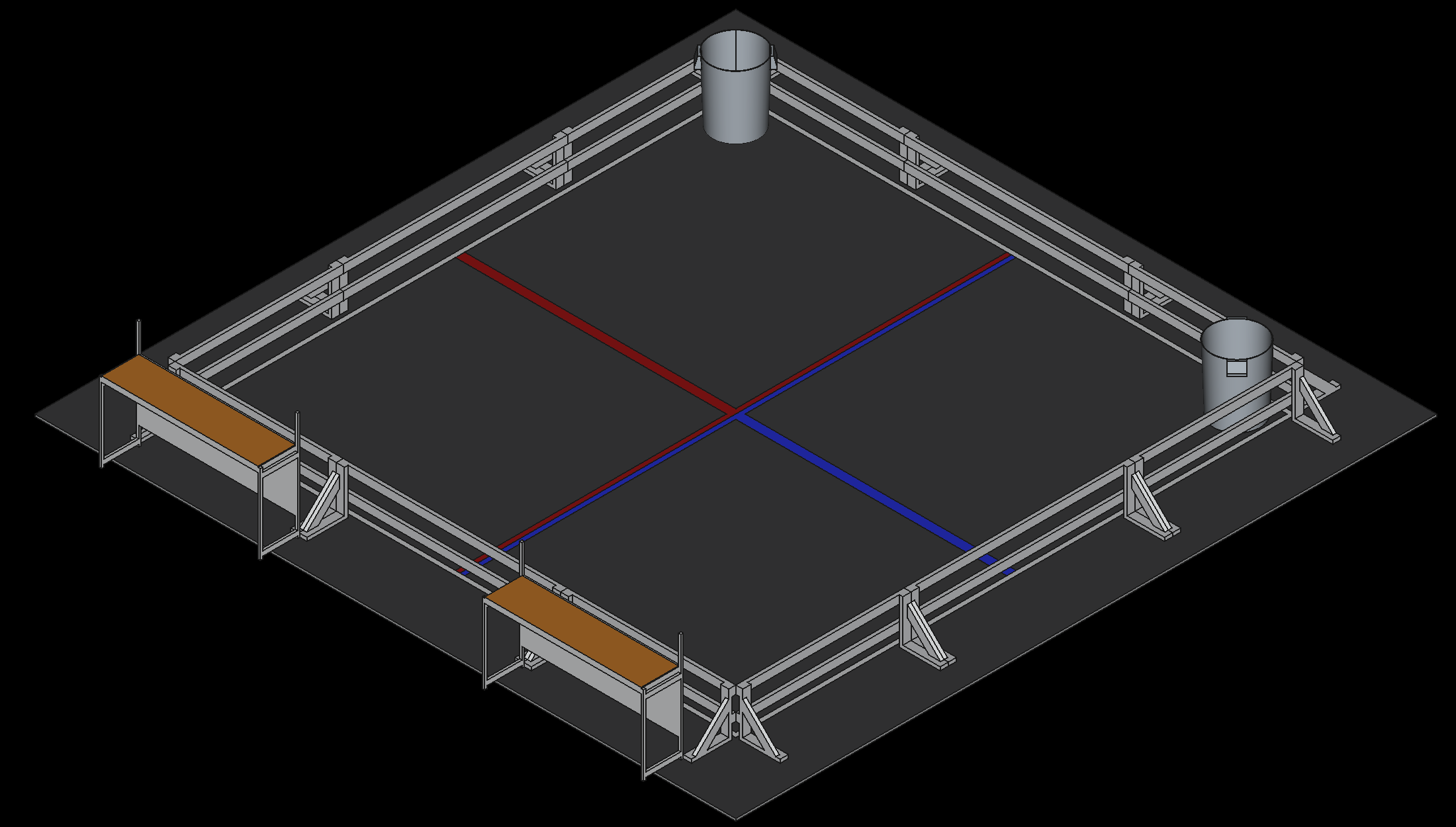 The full game field
