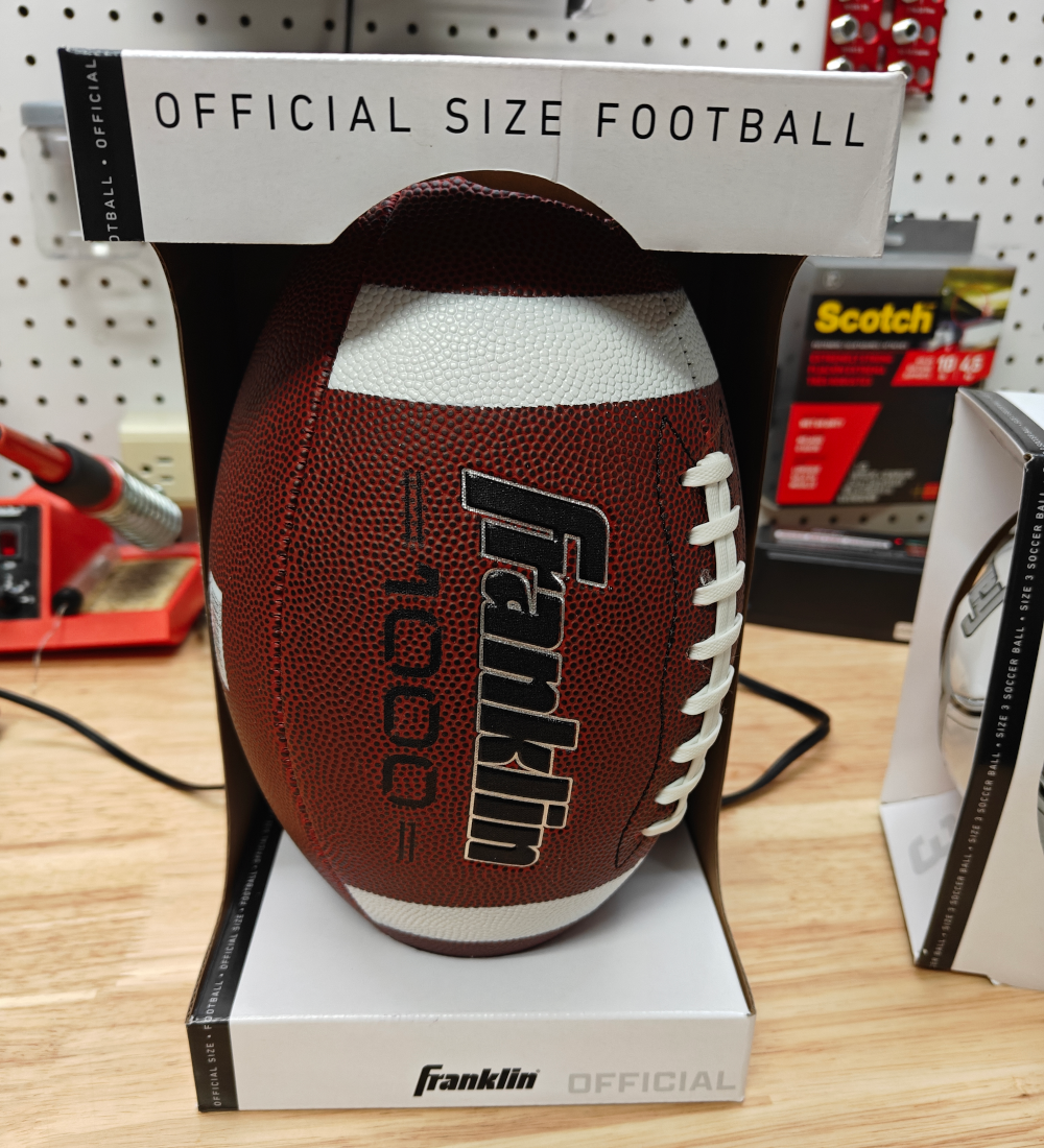 A FOOTBALL